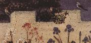 Upper Rhenish Master Details of The Little Garden of Paradise oil painting reproduction